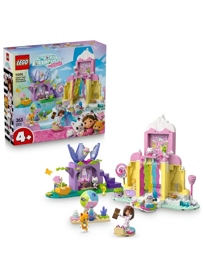 LEGO Gabby's Dollhouse Sweet Treat Mountain & Kitty Garden 11205 (263) Pieces