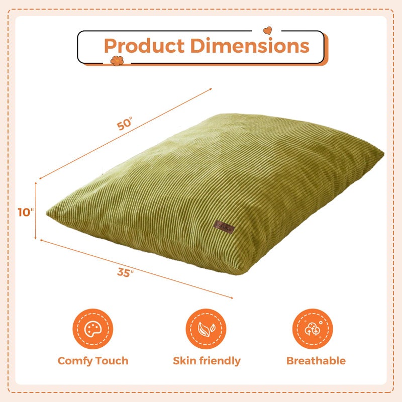 MAXYOYO 3 in 1 Kids Bean Bag Chair Bed, Convertible Chair Folds from Bean Bag to Lounger, Child Floor Sofa for Gaming, Reading, Floor Mattress with High-Density Foam Filling - Image 2