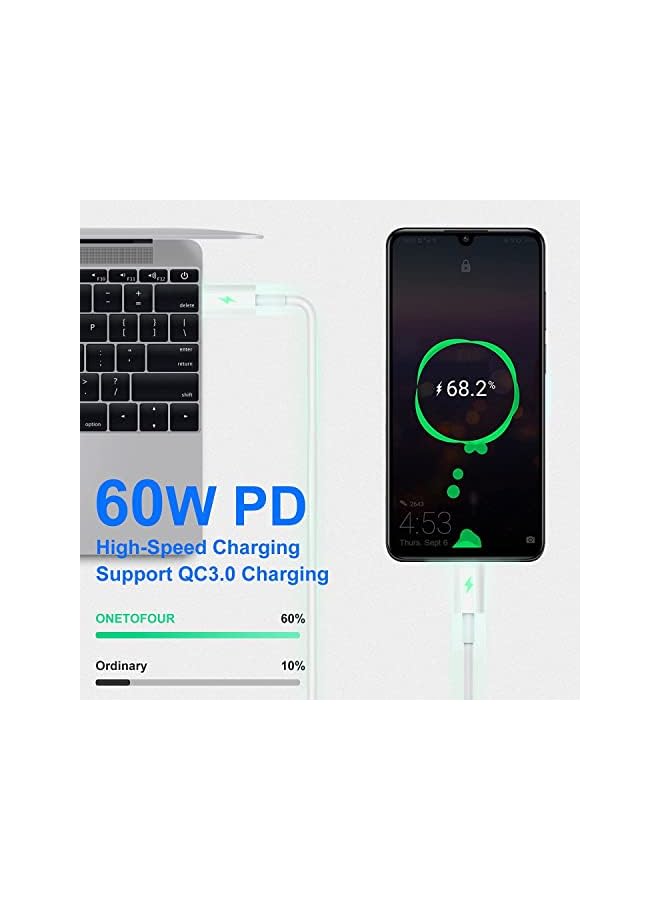 Taimi High Power Usb C To Usb C Cablepower Delivery Type C To Type C Cable 3.0 Cable Compatible With Mac Pro 2M - Image 3