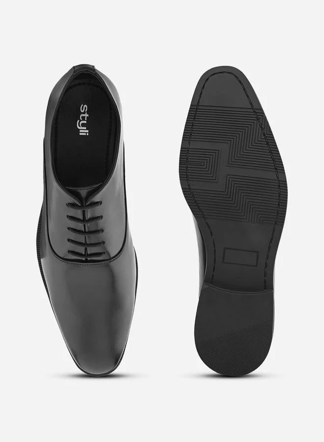 Styli Styli Retro Oxford Formal Lace Up Shoes