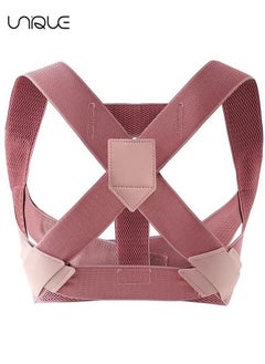 Unique Posture Corrector for Women Men - Posture Brace - Adjustable Back Straightener - Pink(M)  - Image 2