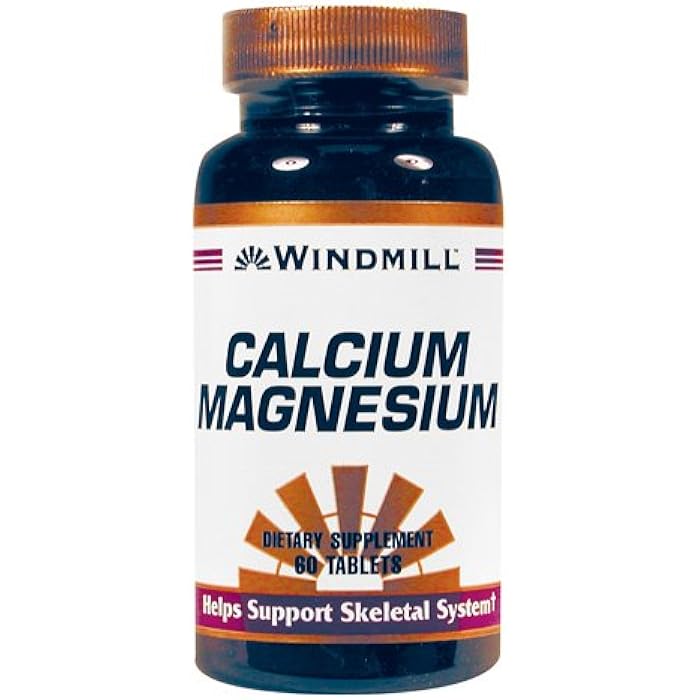 Windmill Calcium Magnesium Tablets - 60 Ea