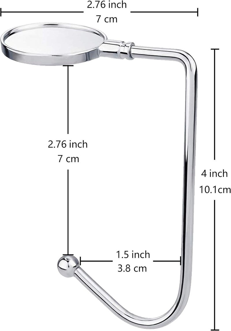 Komotu Christmas Stocking Holder for Mantle - 6 Pack Non-Slip Stocking Mantel Holders Hooks Hanger for Christmas Xmas Fireplace and Party Decoration (Silver) - Image 2