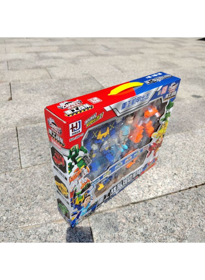 Children's Mecha Toy Cafe Car God Suit Boy Educational Interactive Toy Gift Box Training Organization Gift Wholesale-Color:Kabao Car God Set Will Be Randomly Distributed 398-21 - Image 3