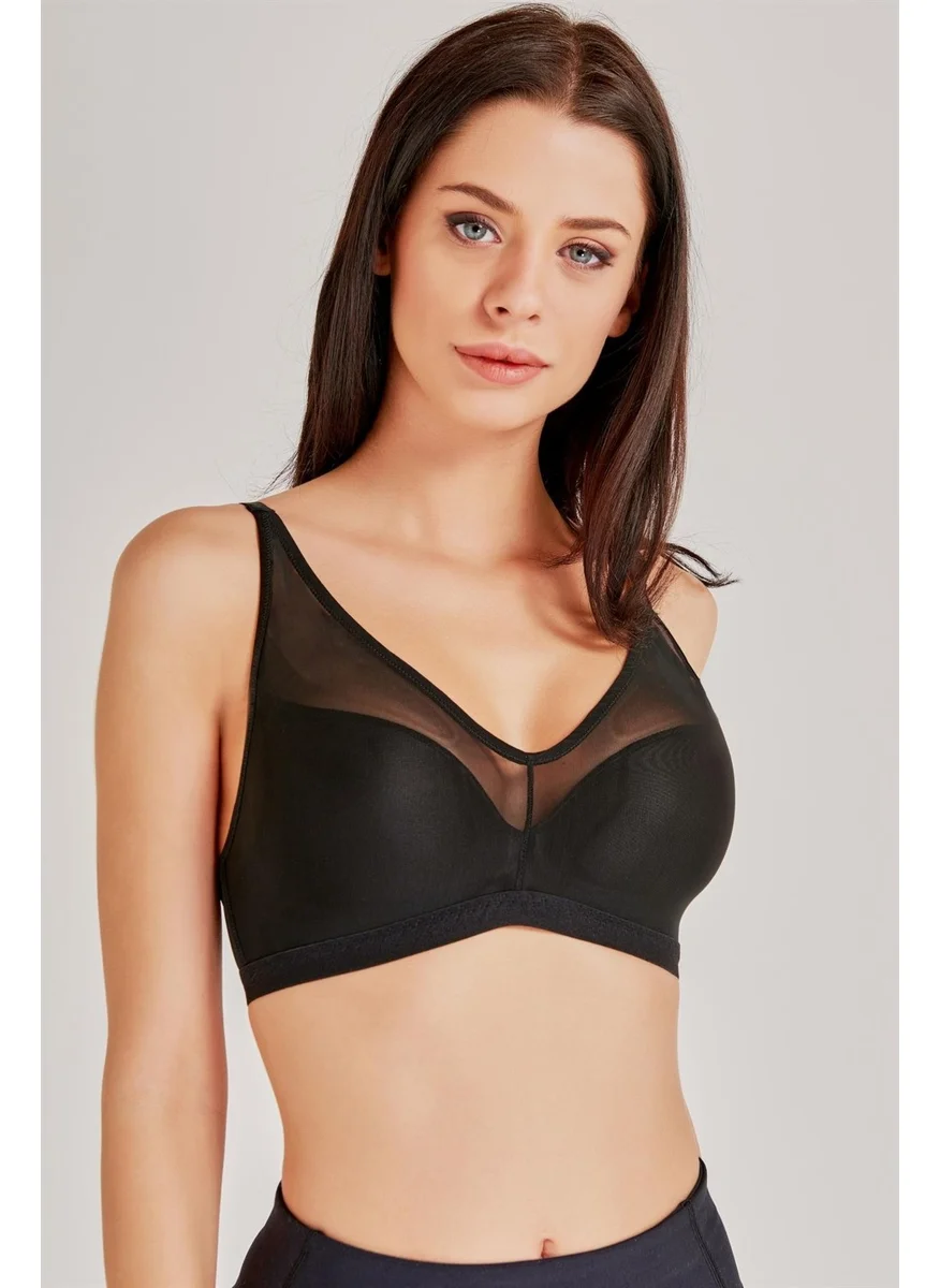 ماجيك فورم 4636 - Non-wired Sponge Tulle Bra