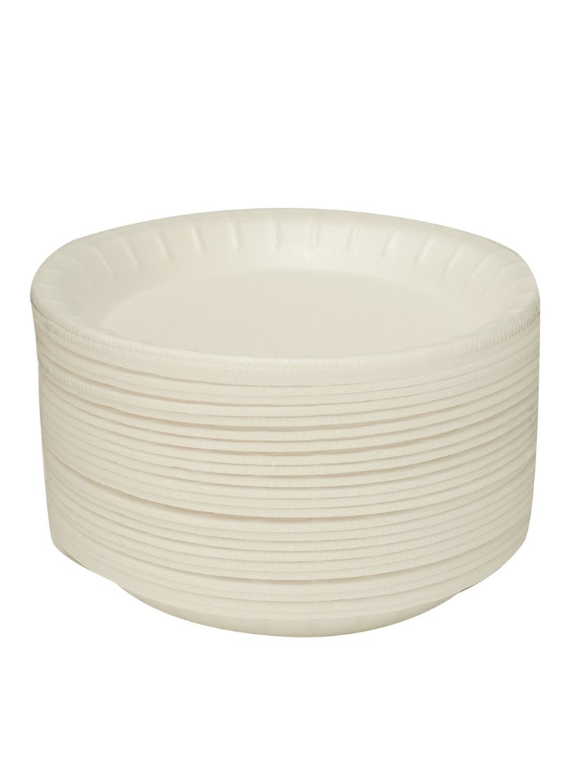 Foam Plate White 7 Inch Disposable, Tableware 25 Pieces. 4 PKTS - pzsku/Z644184D5D81C1B020950Z/45/_/1693380044/bdfa3dea-9a7e-4c91-adb0-e18e01a618ff