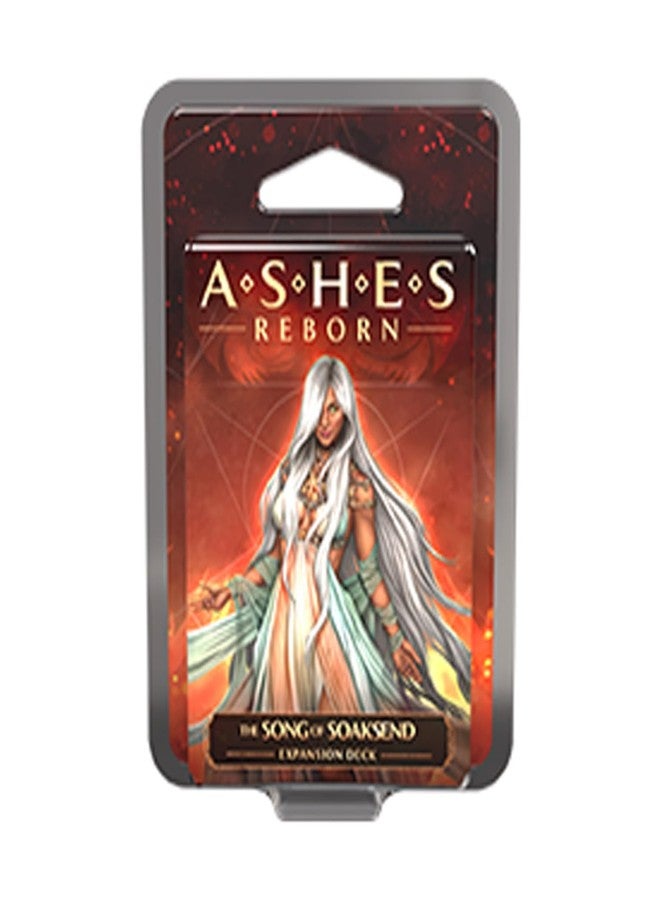 Ashes Reborn: The Song of Soaksend Phoenixborn Deck من Plaid Hat Games | للأعمار من 14 سنة فما فوق | لاعبان | مدة اللعب من 30 إلى 60 دقيقة | توسعة لعبة بطاقات استراتيجية جاهزة للعب، مجموعة Phoenixborn Deck فقط