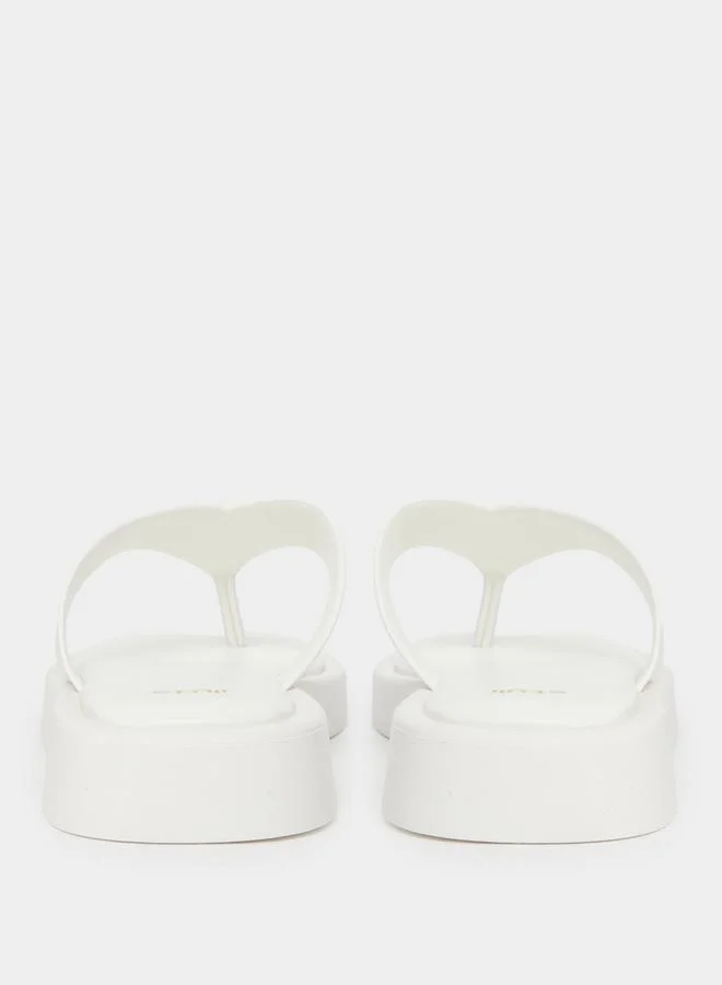 Styli Classic Open Toe Sandals