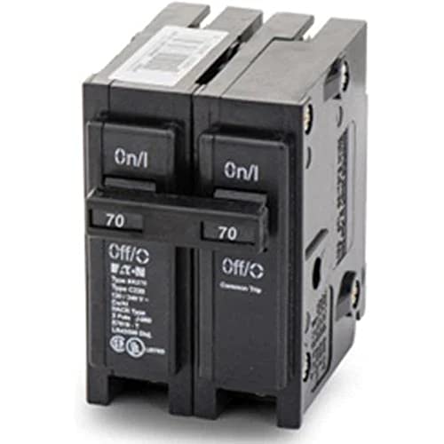 Eaton Corporation Br270 Double Pole Interchangeable Circuit Breaker, 120/240V, 70-Amp - Image 5