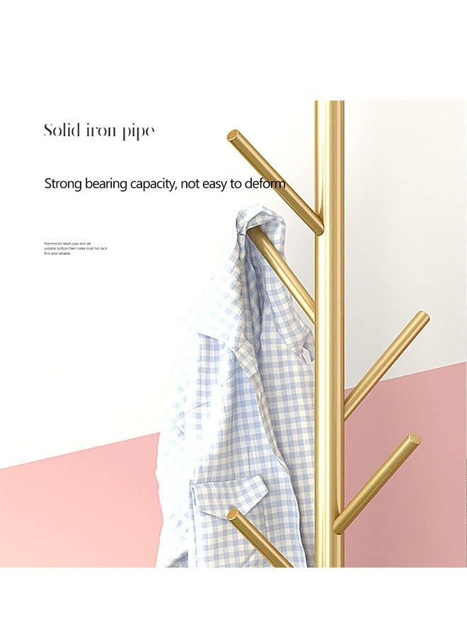 Loquat Multifunction Coat Rack Standing Metal Clothes Rack Hat Hanger Metal Rack Hanger Hook Stand - Image 5