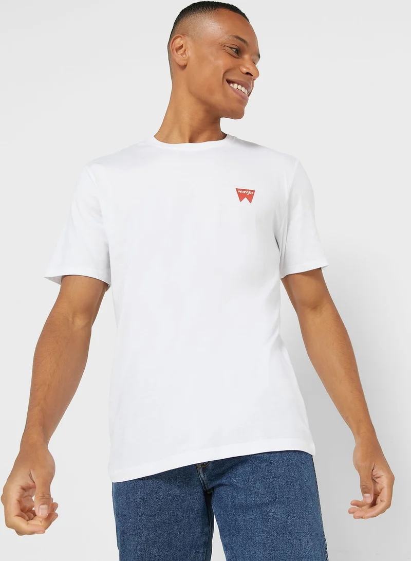 Wrangler Logo Crew Neck T-Shirt