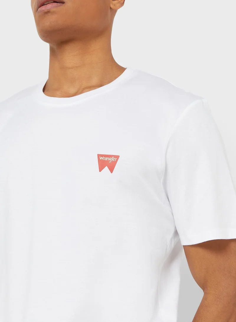 Wrangler Logo Crew Neck T-Shirt