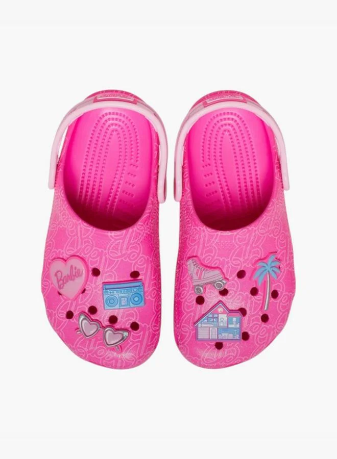 crocs Girls' Barbie Clogs with Backstrap - 211406-90H