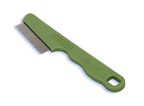 Safari Flea Comb for Cats, Green(2Pack) - Image 2