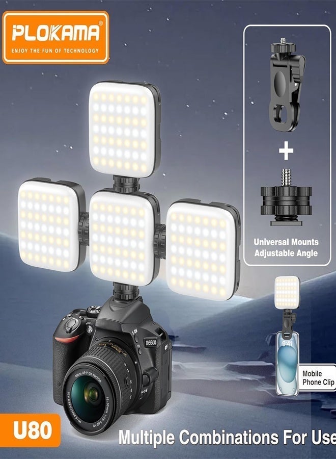 PLOKAMA Ring Light Selfie for Mobile Phone Rechargeable LED Camera Light for Video Shooting, Laptop Lamp for Video Conference - Image 5