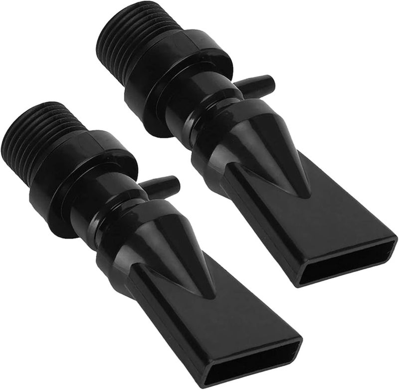 قطعتان من فوهة منقار البط محول دوار 360 درجة مضخة هواء حوض السمك أنبوب مخرج مع منفذ تهوية - Image 4