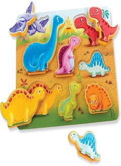 B. Toys B. Toys BX2214GZ Chunky Puzzle Dinosaurs 