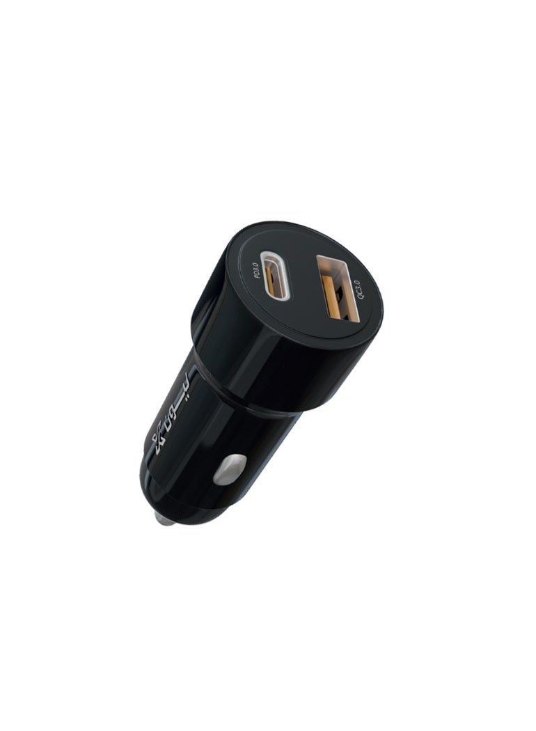 Lionx USB-C Car Charger, 48W 2-Port Type-C Car Adapter,Made in saudi Arabia,iPhone 17/16 /15/14 Series, Samsung Galaxy S23/S22/S21 Series, iPad Pro, AirPods, Huawei and More Black - Image 2