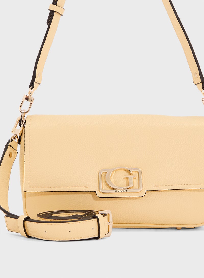 GUESS Circe Flap Shoulder Bag - Image 4