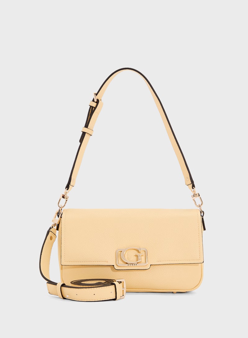 GUESS Circe Flap Shoulder Bag - Image 1