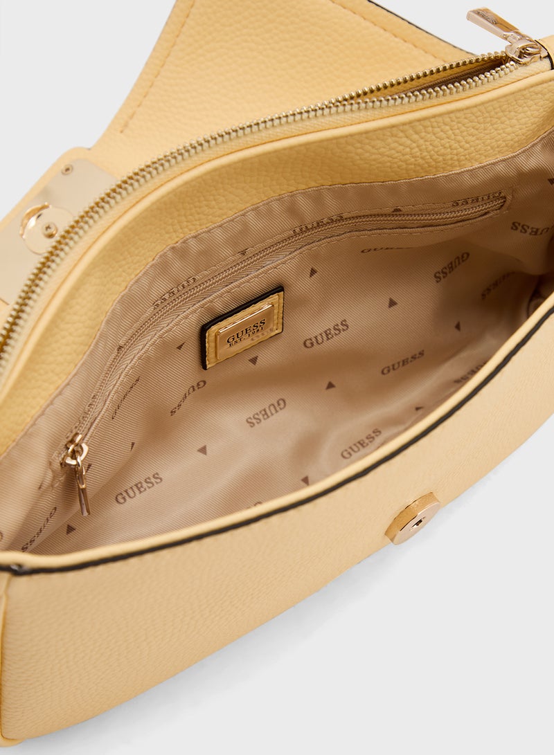 GUESS Circe Flap Shoulder Bag - Image 5