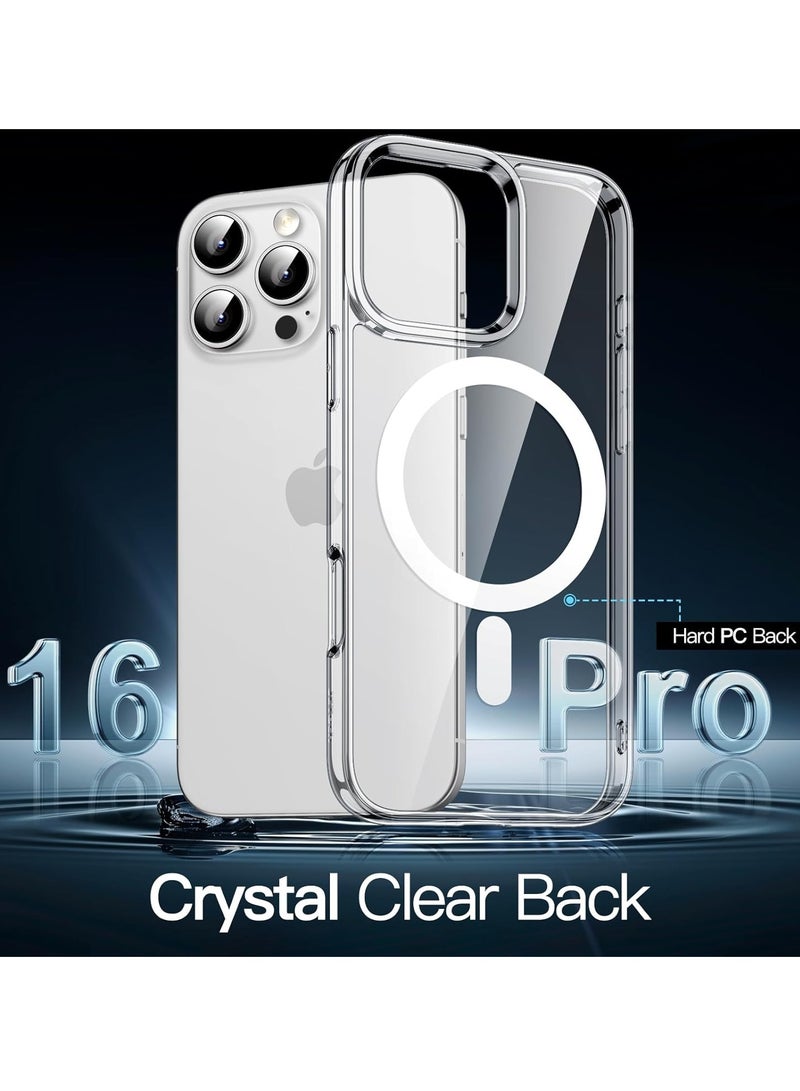 BORTONY iPhone 16 Pro Case Clear Soft TPU Drop Protection Sim iPhone 16 Pro Cover Anti Scratch Protective Phone Case for iPhone 16 Pro 6.3 inch - Image 4