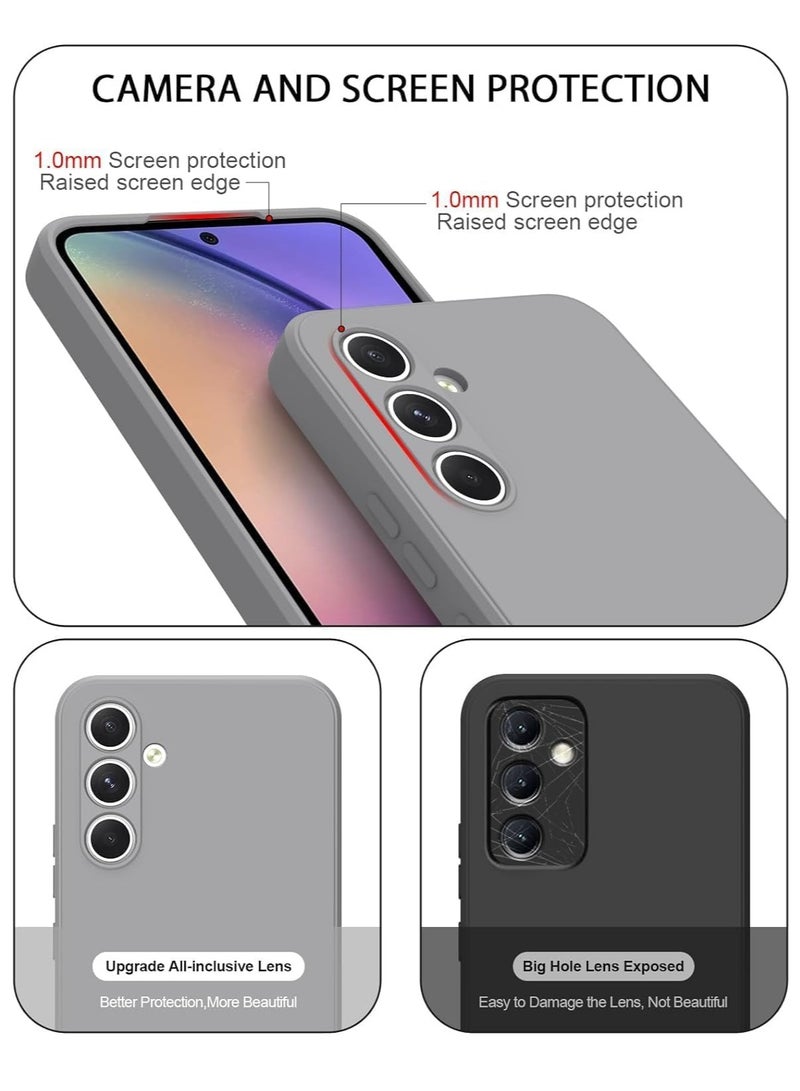 Houmt Samsung Galaxy A16 Case Soft Silicone Slim fit Light Weight Galaxy A16 Cover Matte Finish Shockproof Anti Fingerprint Case Designed For Samsung Galaxy A16 5G - Image 3