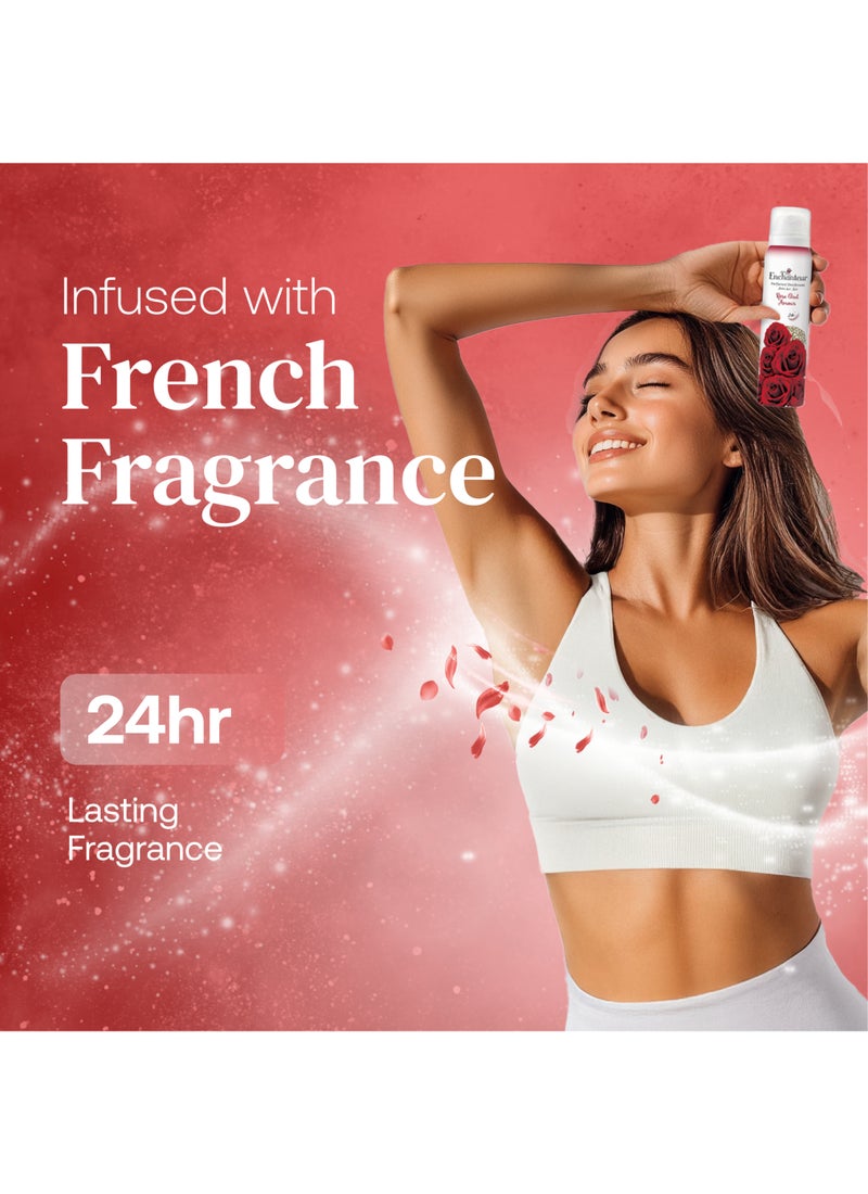 Enchanteur مزيل العرق المعطر روز عود أمور مع حماية من الروائح - Image 4