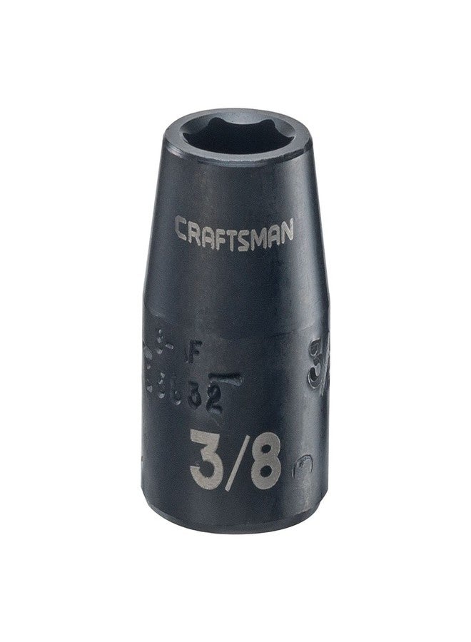 CRAFTSMAN Impact Socket, Shallow, SAE, 3/8 in. Drive, 3/8 in. (CMMT15832)