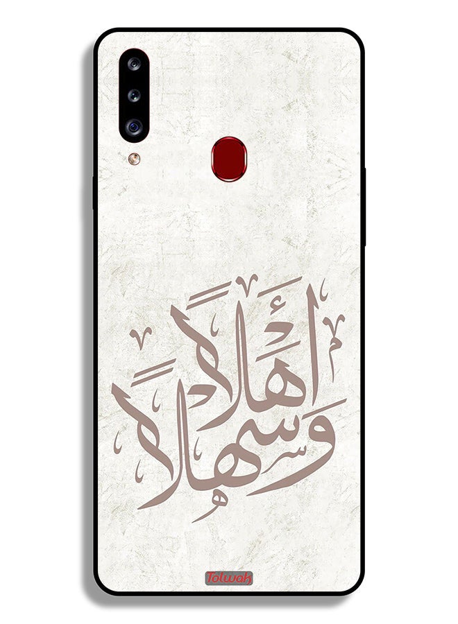 Tolwak Samsung Galaxy A20s Protective Case Cover Ahlan Wa Sahlan - Image 1