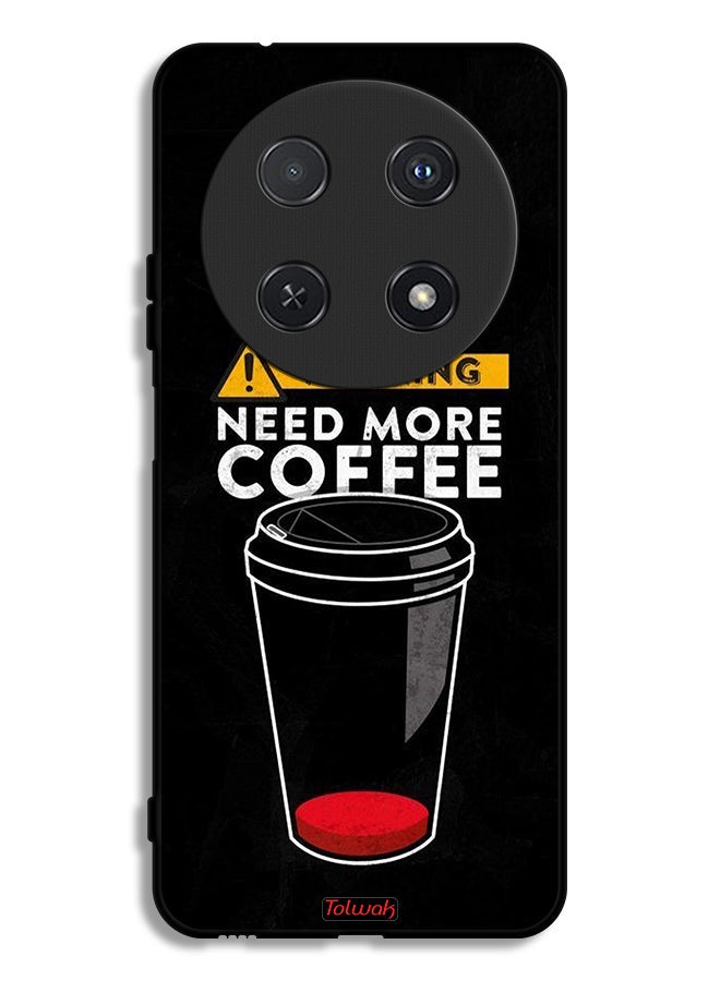 Tolwak Huawei nova 12i Protective Case Cover Need More Coffee - Image 1