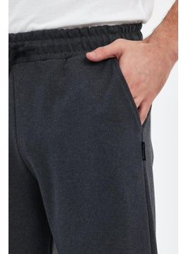 mmetalic Men's 2-Pack Side Pocket Bermuda Knee Length Capri Adjustable Elastic Waist Long Shorts  - Image 3