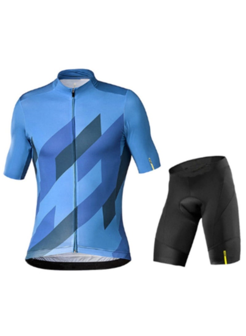 KUYING GR New Summer Outdoor Sunscreen Moisture Absorption Quick Drying Bicycle Women's Cycling Clothing Set  - Image 1