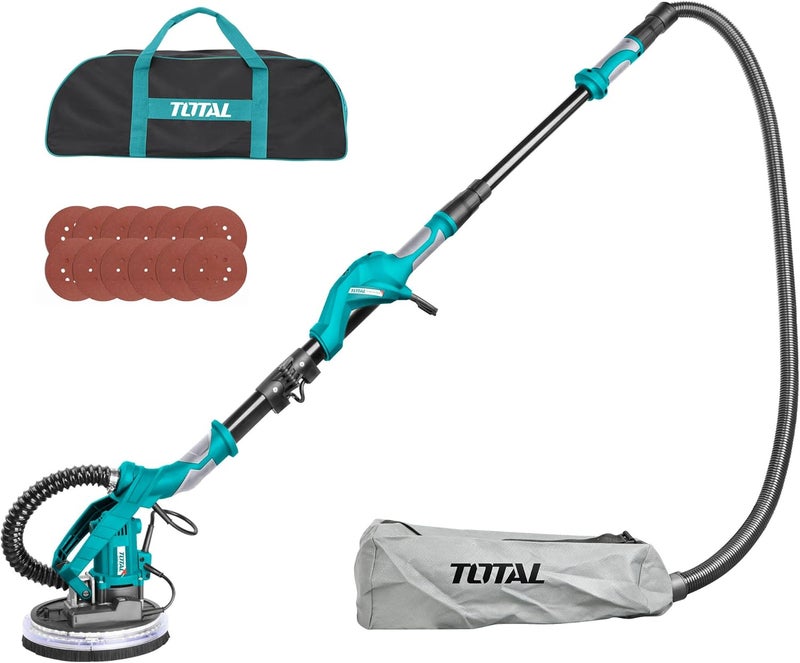 TOTAL TWS10501 1050W Drywall Sander with LED Lights - Image 1