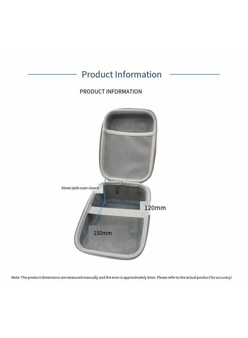 general EVA Hard Shell Portable Blood Pressure Monitor Case With Carry Handle - Image 3