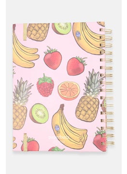Paperbuzz Large Chunky Journal 316 Pages With Pen, Pink  - Image 2