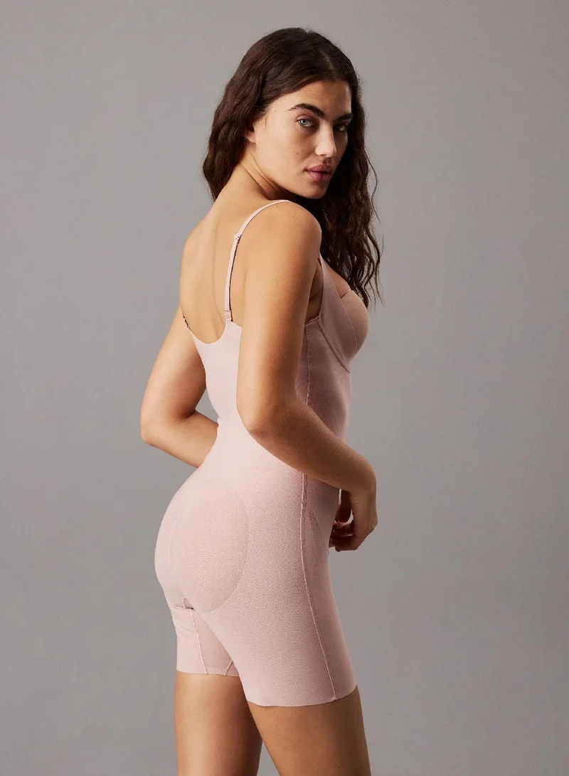 Calvin Klein Cedar Open Bust Bodysuit - Stay Put Mesh for Women | Best Price UAE