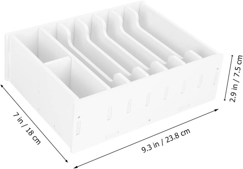 CANIGHT Multi-Functional Cash Drawer Money Tray Cash Register Tray Money Storage Stand - Image 4