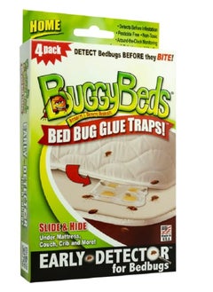 Bed Bugs Glue Traps Detect Before Infestation 4 Pcs