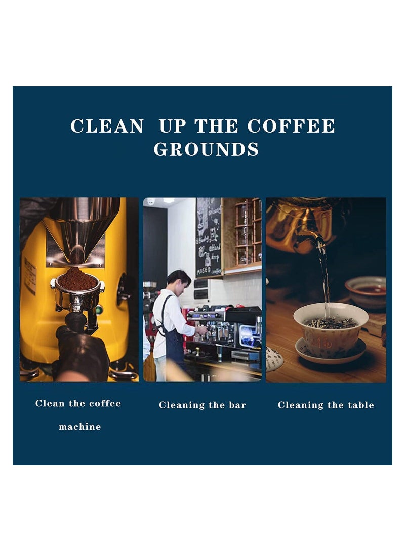 NIBEMINENT Coffee Grinder Cleaning Brush Espresso Machine Natural Walnut Handle with Lanyard Tool for Home Kitchen - Image 5