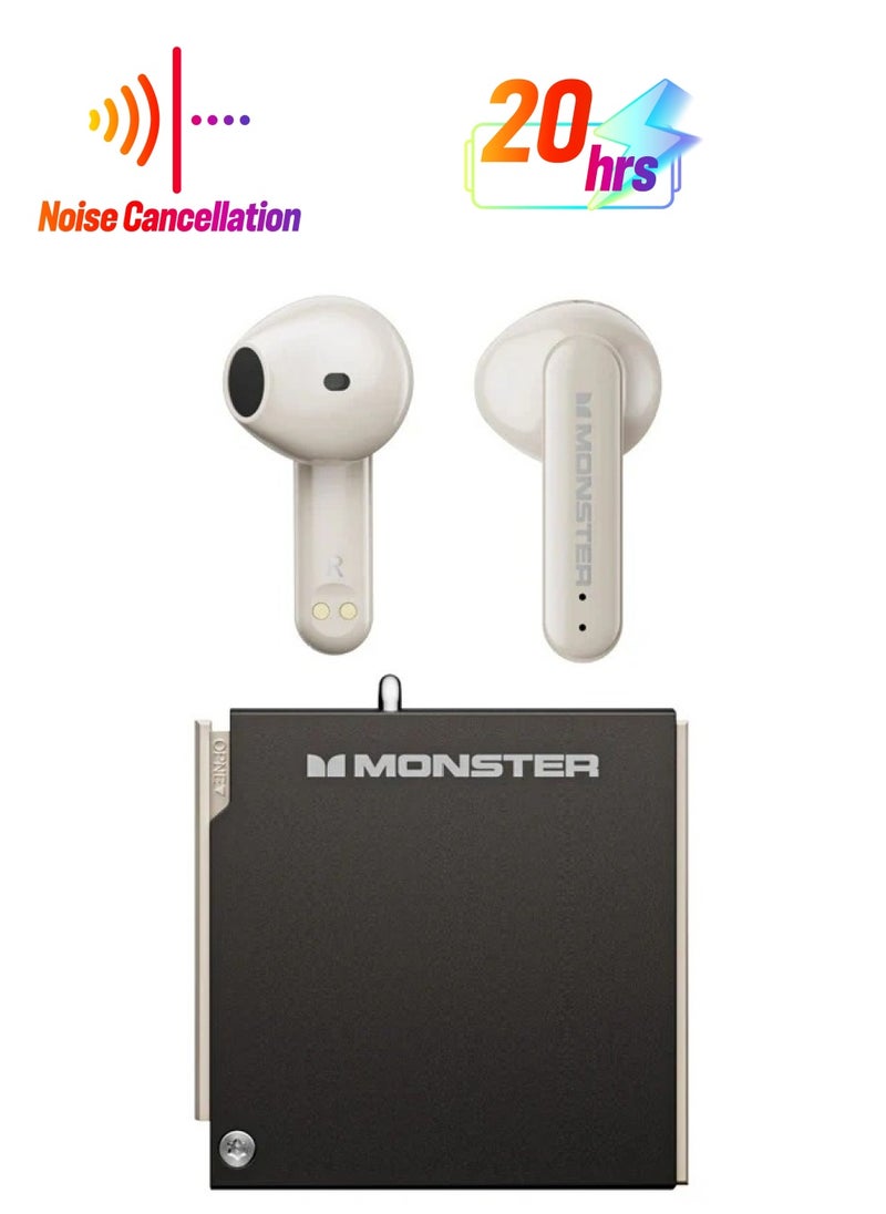 Monster - Monster XKT17 Gaming Headset: TWS Wireless Bluetooth Earphones With Sport Earbuds, Noise Reduction, Low Latency, Headphones Mic - Image 1