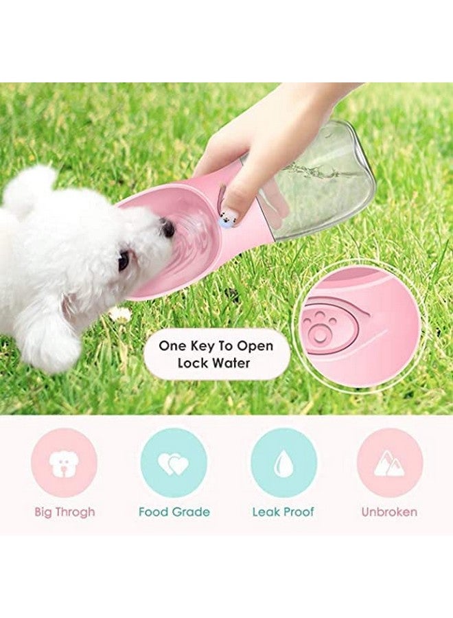 وعاء طعام بطيء للكلاب وزجاجة مياه للمشي للكلاب والجراء (قد يختلف اللون) - Image 3