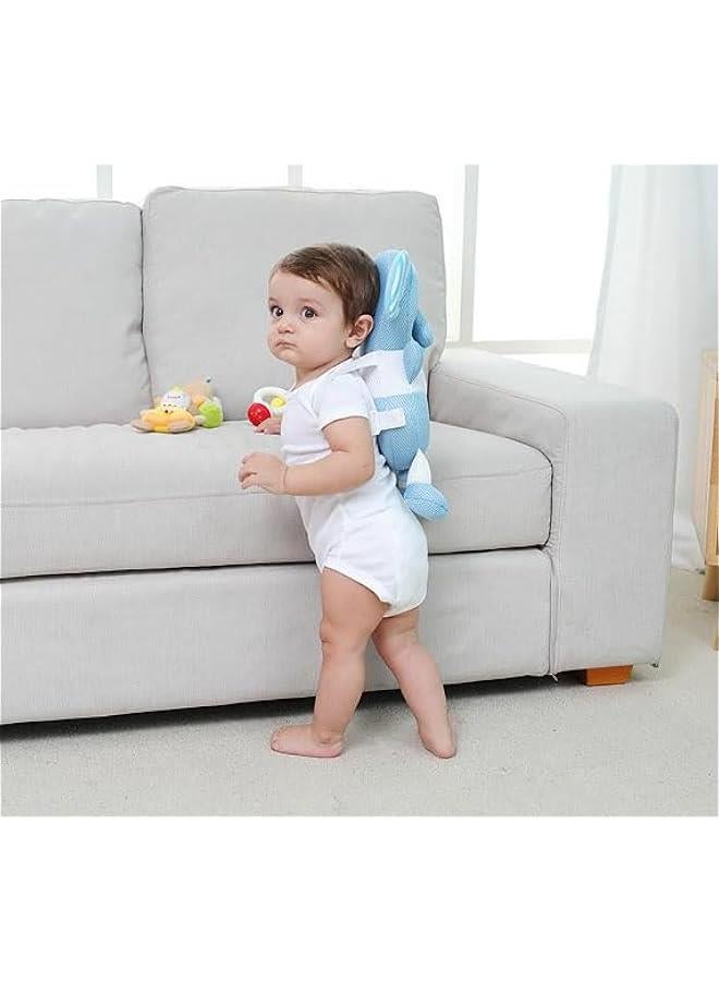 HOOKOR Baby Head Protector Backpack,Toddler Baby Head Protection Cushion Backpack Wear, Toddler Toddler Head Protector,Cute Cartoon Design,Baby Gifts for 0.5-3 Years 6-12 Months - Image 5