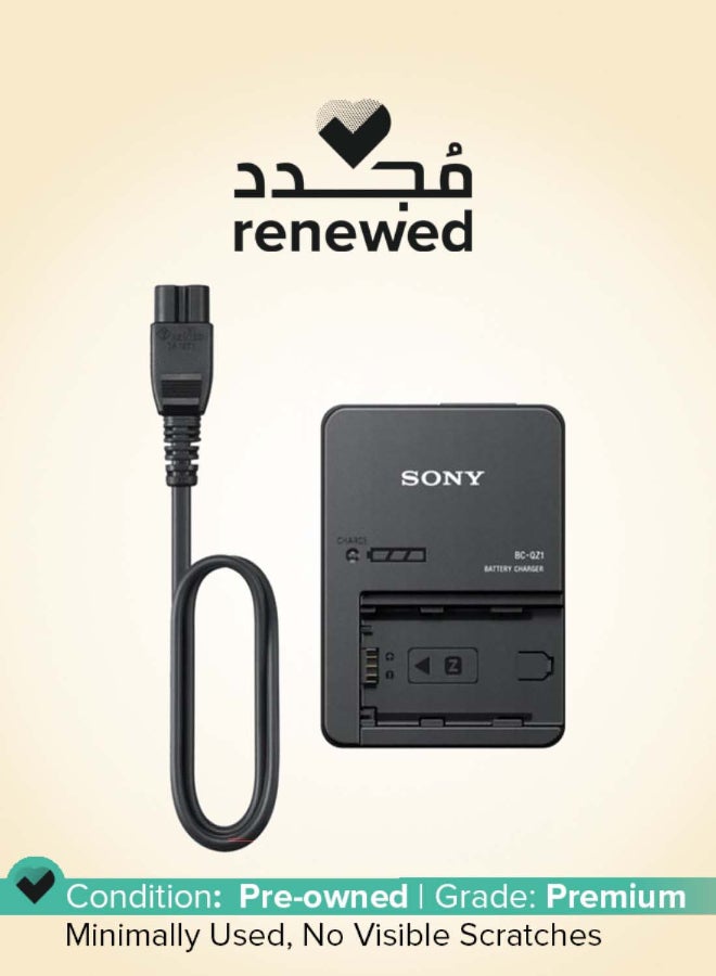 Sony Renewed - Battery Charger For NP-FZ100 Black - Image 1