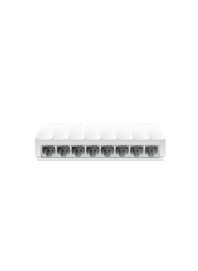TP-LINK 8-Port 10/100Mbps Desktop Switch White - Image 1