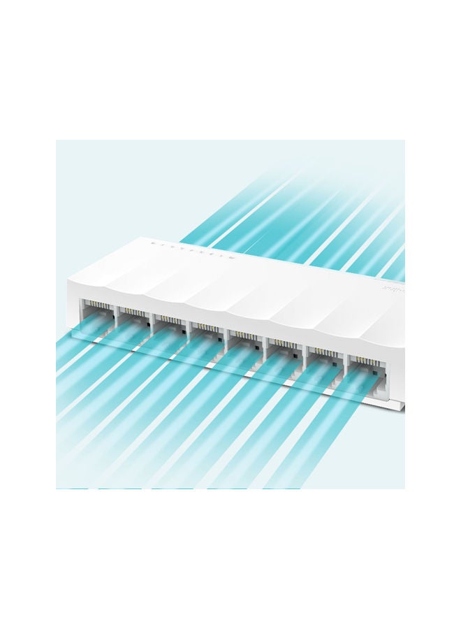 TP-LINK 8-Port 10/100Mbps Desktop Switch White - Image 5