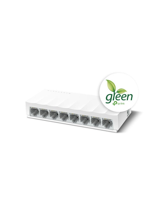 TP-LINK 8-Port 10/100Mbps Desktop Switch White - Image 3