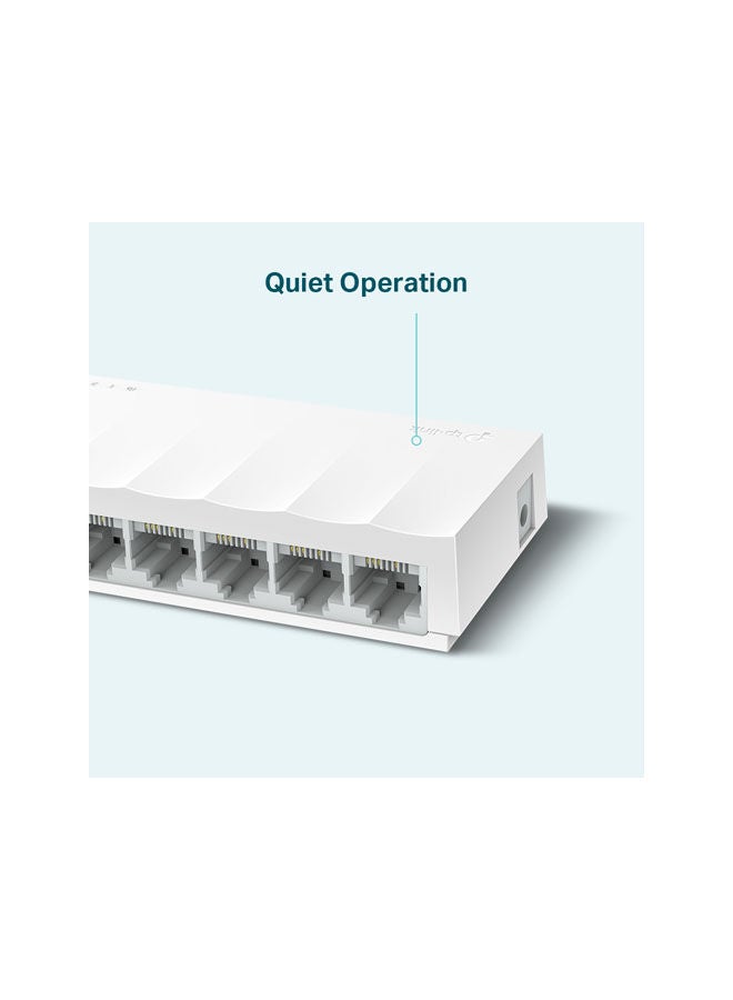 TP-LINK 8-Port 10/100Mbps Desktop Switch White - Image 2