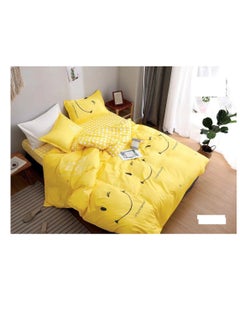BAIG 4Pcs Cartoon Comforter Kids Quilt-Single Size,1x Duvet (With filling)
1x Fitted bedsheet
2x Pillowcase Cover 