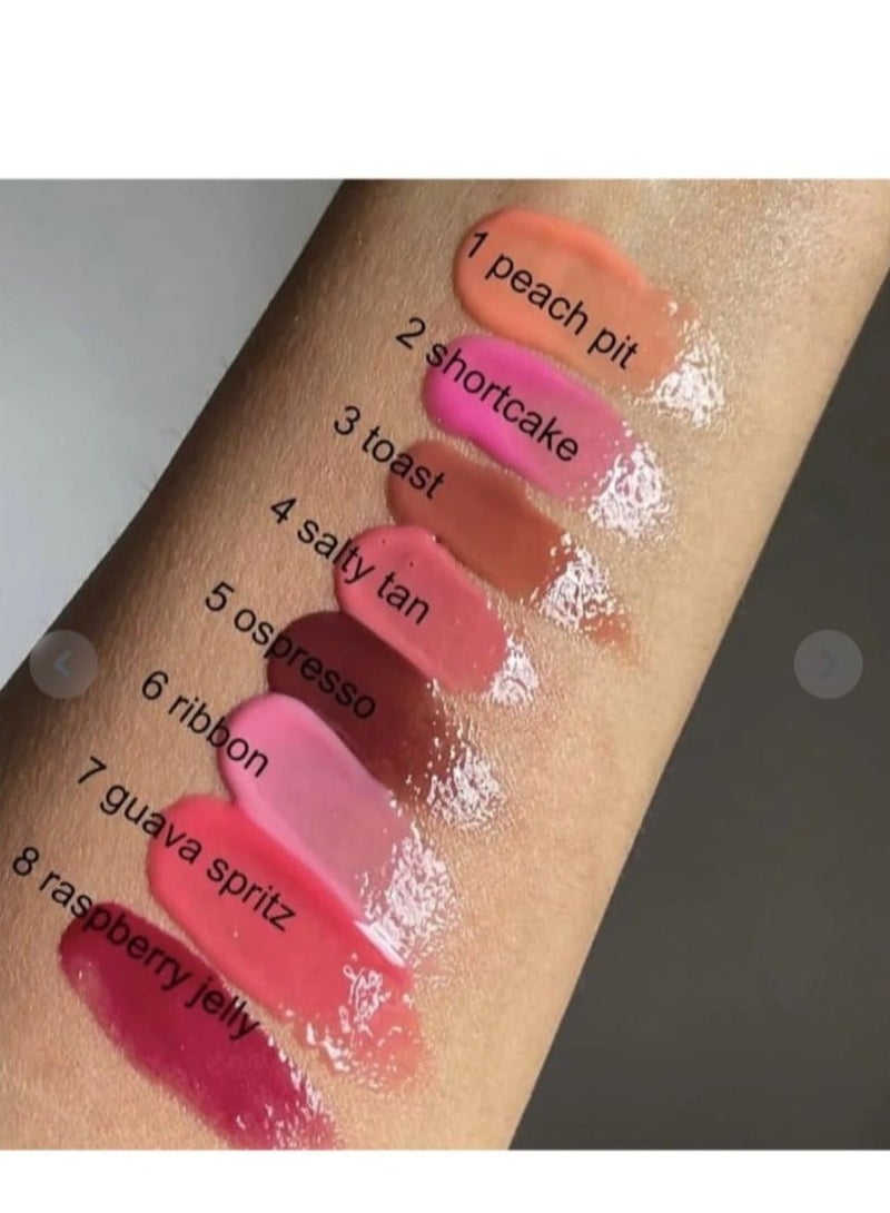 REALBEAUTY Real Beauty 8-Piece Lip Gloss Set - Image 4